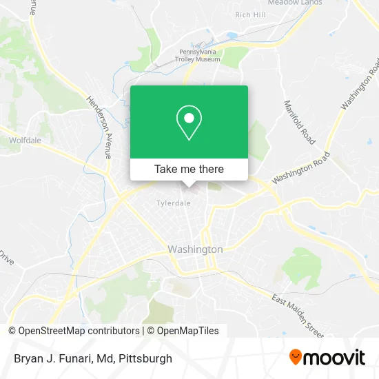 Bryan J. Funari, Md map