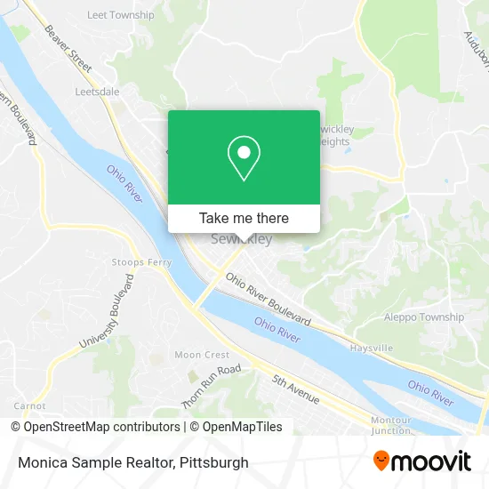 Monica Sample Realtor map