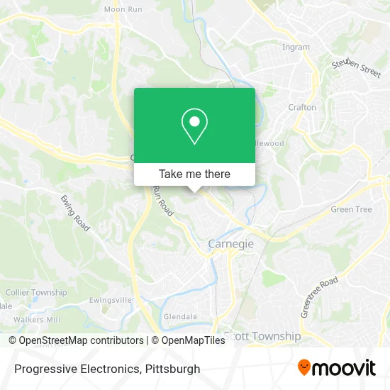 Progressive Electronics map