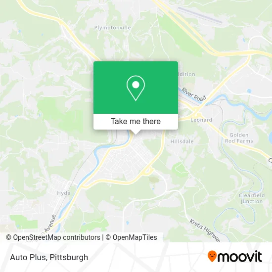 Auto Plus map