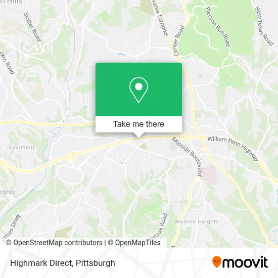 Highmark Direct map
