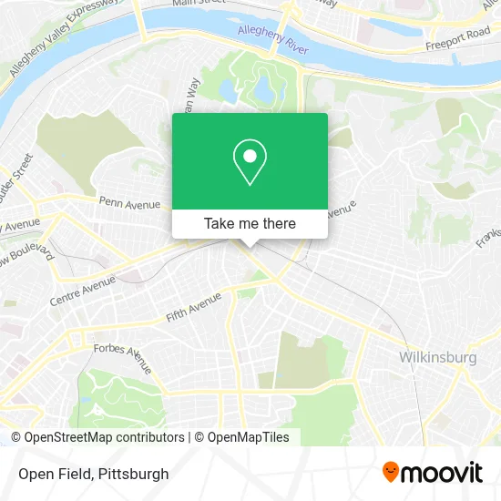 Open Field map