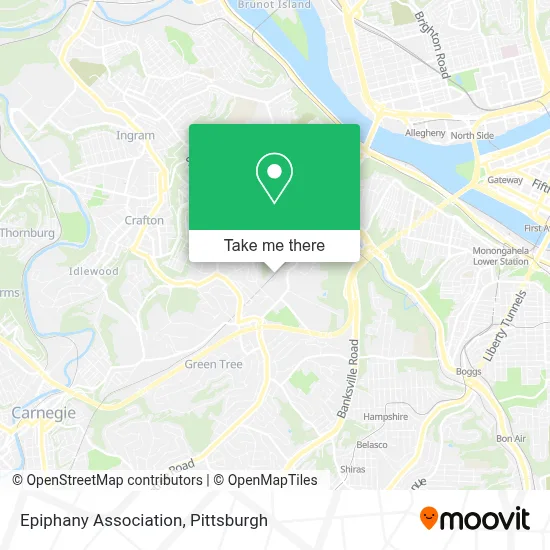 Epiphany Association map