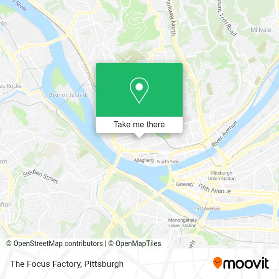 The Focus Factory map