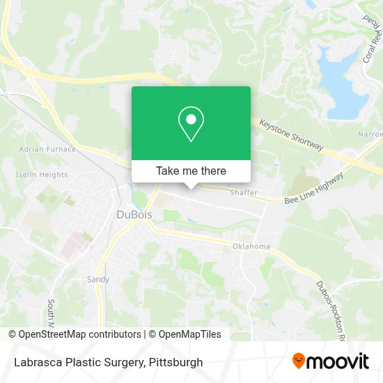 Labrasca Plastic Surgery map