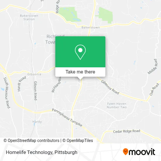 Homelife Technology map