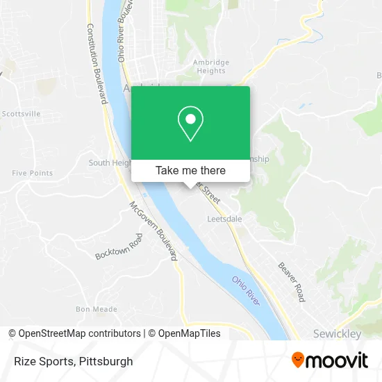 Rize Sports map