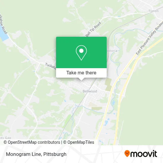 Monogram Line map
