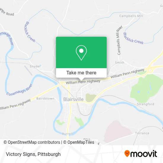 Victory Signs map