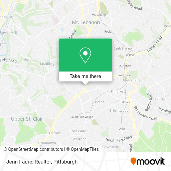 Jenn Faure, Realtor map