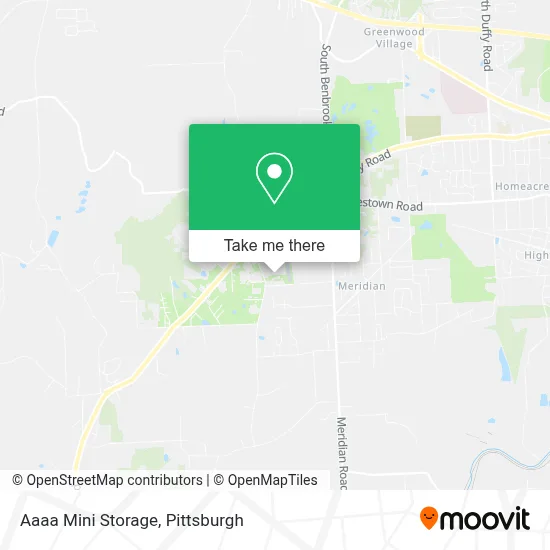 Aaaa Mini Storage map