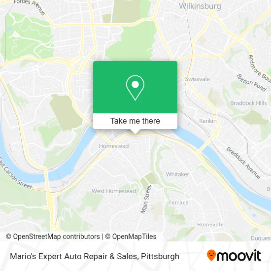 Mario's Expert Auto Repair & Sales map