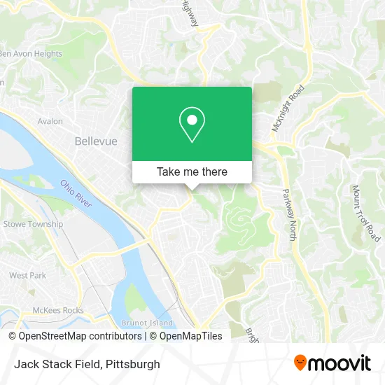 Jack Stack Field map