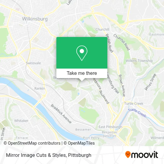 Mirror Image Cuts & Styles map