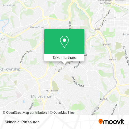 Skinchic map