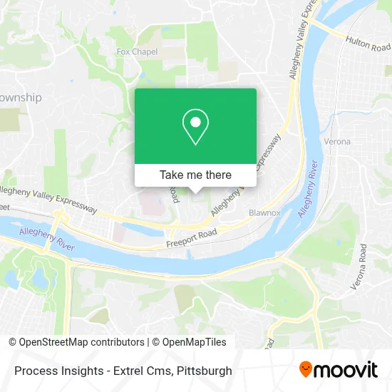 Process Insights - Extrel Cms map