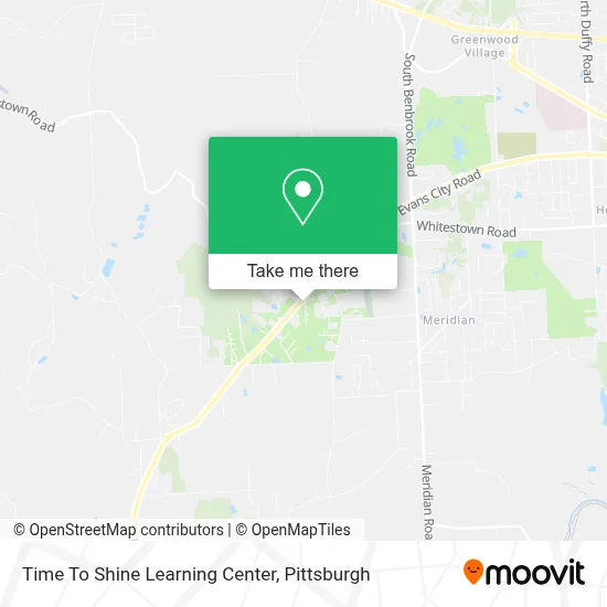 Time To Shine Learning Center map