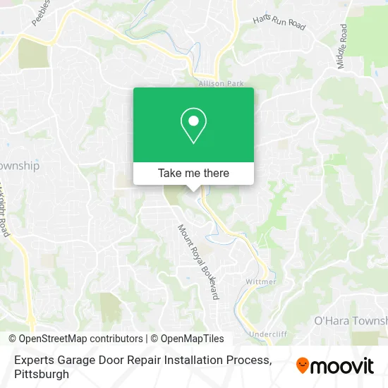 Experts Garage Door Repair Installation Process map