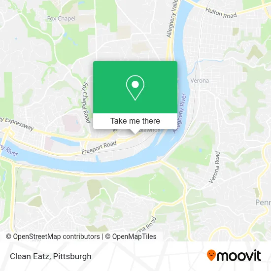 Clean Eatz map