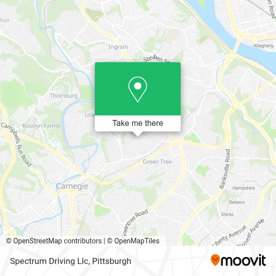 Spectrum Driving Llc map
