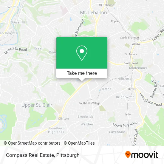Compass Real Estate map