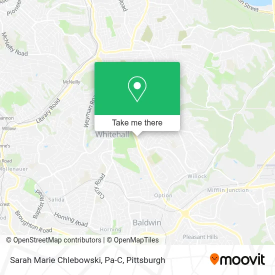 Sarah Marie Chlebowski, Pa-C map