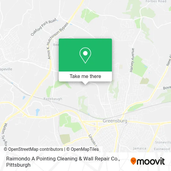Raimondo A Pointing Cleaning & Wall Repair Co. map