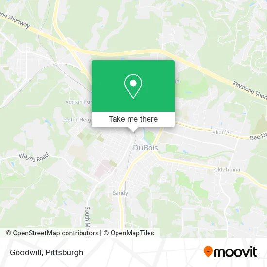 Goodwill map