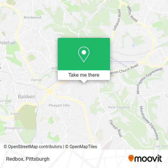 Redbox map
