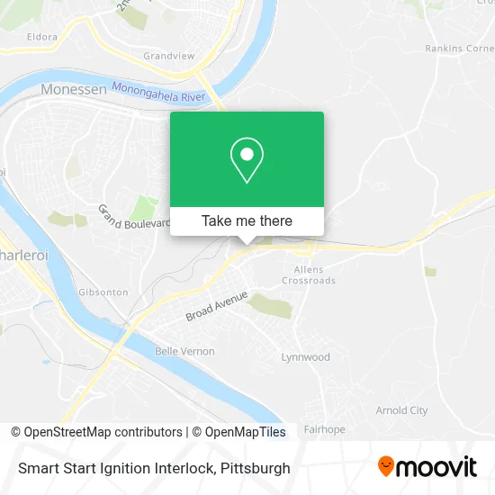 Smart Start Ignition Interlock map