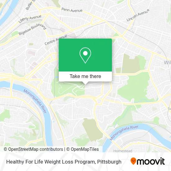Healthy For Life Weight Loss Program map