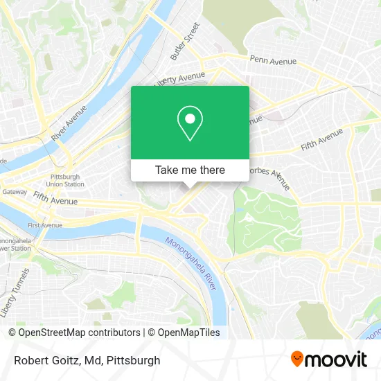 Robert Goitz, Md map