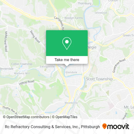 Rc Refractory Consulting & Services, Inc. map