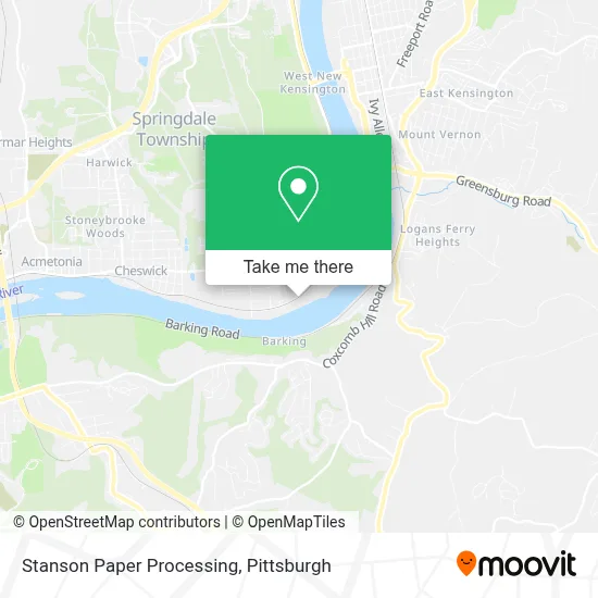 Stanson Paper Processing map