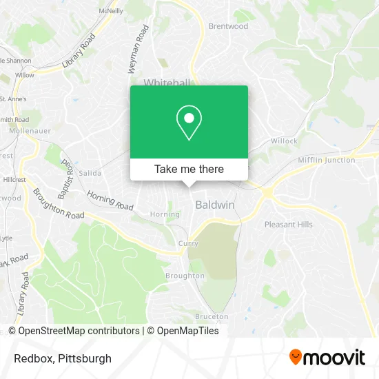 Redbox map
