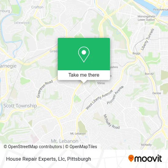 House Repair Experts, Llc map