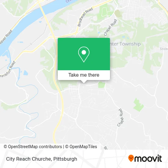 City Reach Churche map