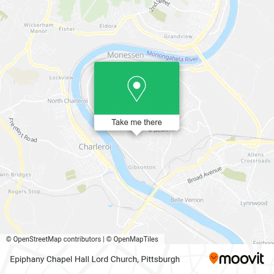 Epiphany Chapel Hall Lord Church map