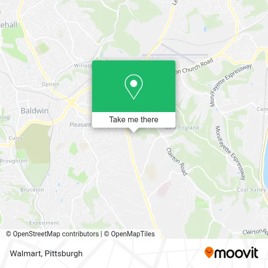 Walmart map