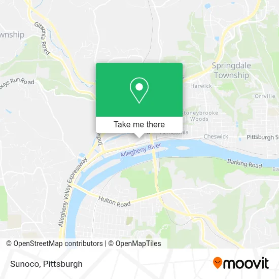 Sunoco map