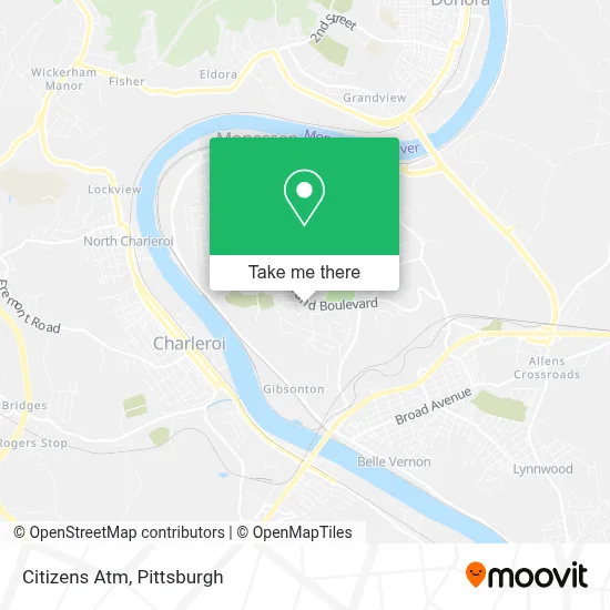 Citizens Atm map