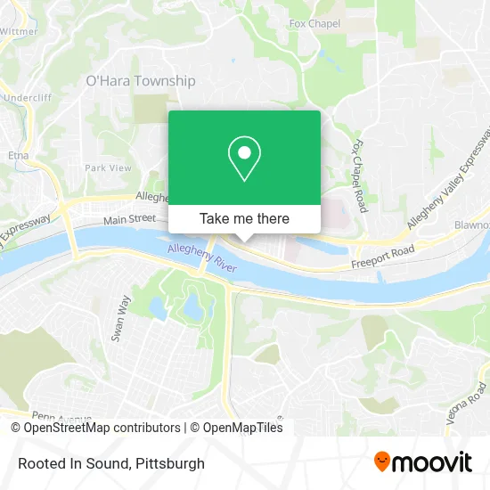 Rooted In Sound map