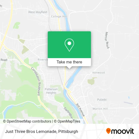 Just Three Bros Lemonade map