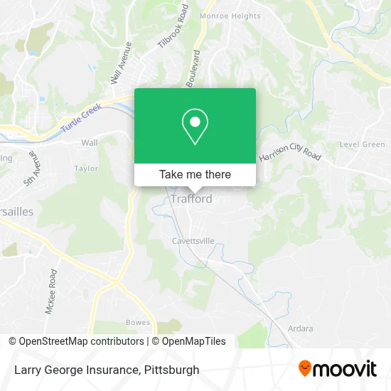 Larry George Insurance map