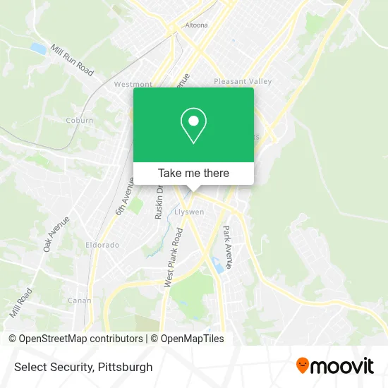Select Security map