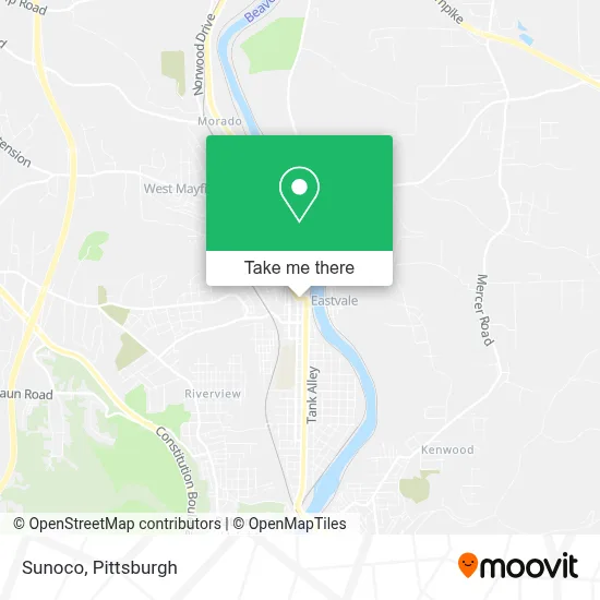 Sunoco map