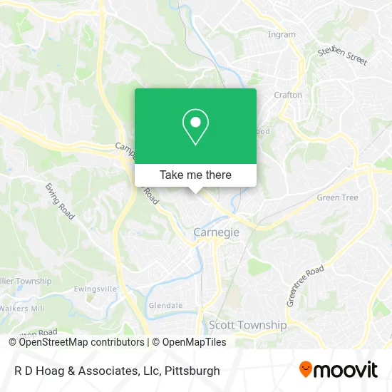 R D Hoag & Associates, Llc map