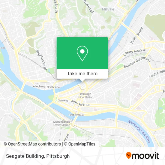 Seagate Building map