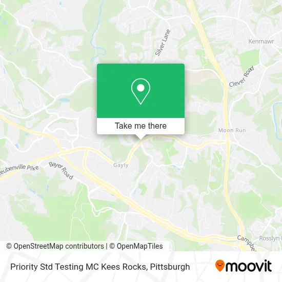 Priority Std Testing MC Kees Rocks map