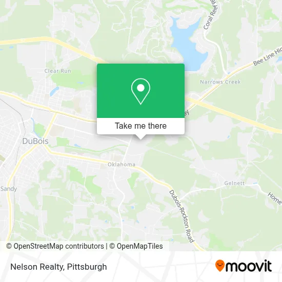 Nelson Realty map
